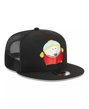 Мужская черная кепка South Park Cartman Trucker 9FIFTY Snapback New Era, черный