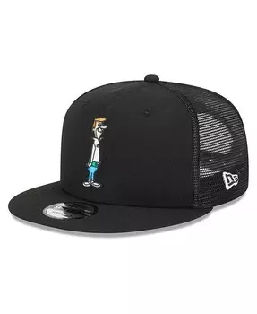 Мужская черная кепка The Jetsons George Jetson Trucker 9FIFTY Snapback New Era, черный