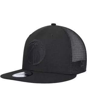 Мужская черная кепка Washington Wizards Classic 9FIFTY Trucker Snapback New Era