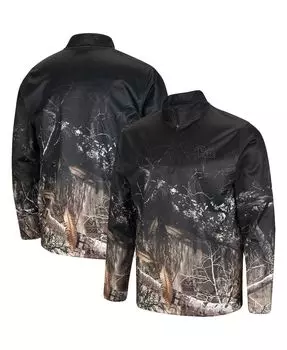 Мужская черная куртка realtree camo pitt panthers с молнией на четверть Colosseum, мульти