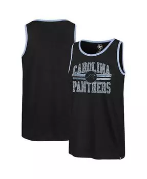 Мужская черная майка Carolina Panthers Winger Franklin '47 Brand, черный