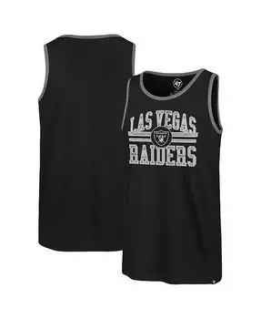 Мужская черная майка Las Vegas Raiders Winger Franklin '47 Brand, черный