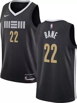 Мужская черная майка Nike Swingman Memphis Grizzlies Desmond Bane #22 City Edition 2023-24