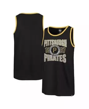 Мужская черная майка Pittsburgh Pirates Upload Franklin '47 Brand, черный