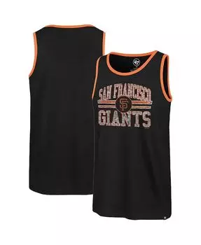 Мужская черная майка San Francisco Giants Winger Franklin '47 Brand, черный