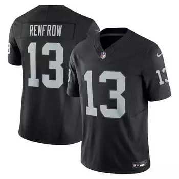 Мужская черная мужская майка Hunter Renfrow Las Vegas Raiders Vapor FUSE Limited Nike