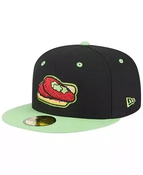 Мужская черная облегающая шляпа Nashville Sounds Theme Nights Nashville Hot Chickens 59FIFTY New Era, черный