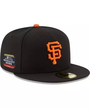Мужская черная облегающая шляпа San Francisco Giants On-Field World Tour 2023, Мехико, серия 59FIFTY New Era