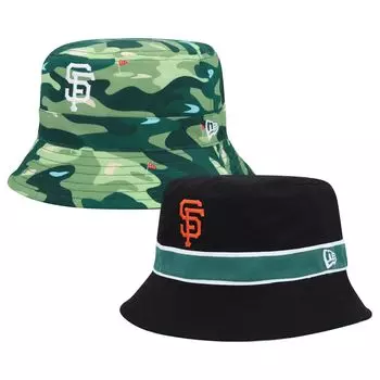 Мужская черная панама New Era San Francisco Giants Reverse