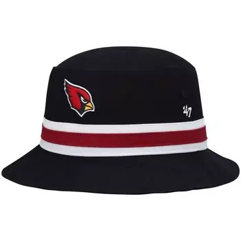 Мужская черная панама в полоску Arizona Cardinals '47