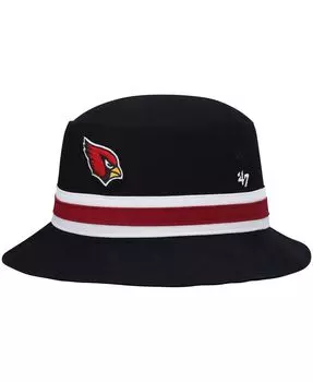 Мужская черная панама в полоску Arizona Cardinals '47 Brand