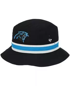 Мужская черная пантера в полоску Carolina Panthers '47 Brand, черный