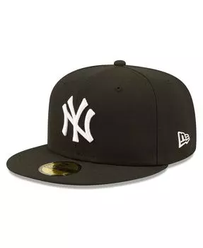 Мужская черная приталенная кепка с логотипом команды New York Yankees 59FIFTY New Era