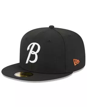 Мужская черная приталенная шляпа Baltimore Orioles 2023 City Connect 59FIFTY New Era