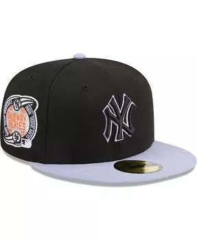 Мужская черная приталенная шляпа New York Yankees 59FIFTY New Era
