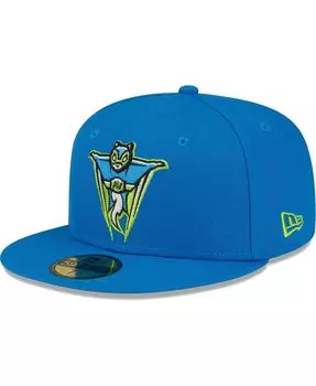 Мужская черная приталенная шляпа Richmond Flying Squirrels Copa De La Diversion 59FIFTY New Era