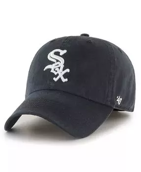 Мужская черная приталенная шляпа с логотипом Chicago White Sox Franchise '47 Brand, черный