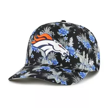 Мужская черная регулируемая кепка Denver Broncos '47 Dark Tropic Hitch