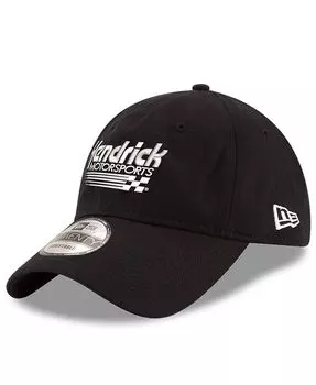 Мужская черная регулируемая кепка Hendrick Motorsports ферментативной стирки 9TWENTY New Era