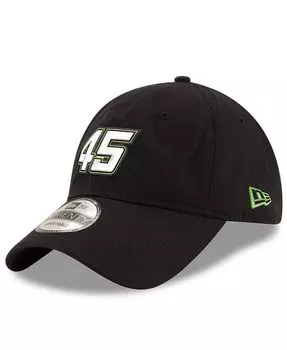 Мужская черная регулируемая кепка Kurt Busch Driver ферментной стирки 9TWENTY New Era