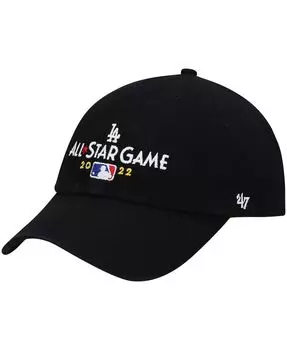Мужская черная регулируемая кепка Los Angeles Dodgers MLB All-Star Game Clean Up '47 Brand