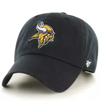 Мужская черная регулируемая кепка Minnesota Vikings '47 среднего размера