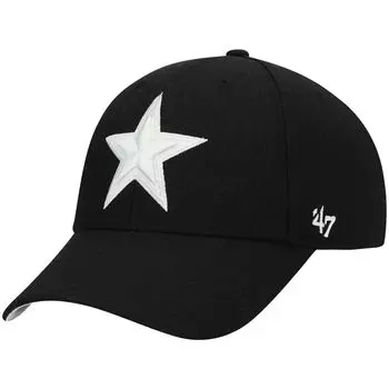 Мужская черная регулируемая кепка MVP '47 Dallas Cowboys MVP