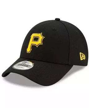 Мужская черная регулируемая кепка Pittsburgh Pirates Alternate 2 The League 9Forty New Era, черный