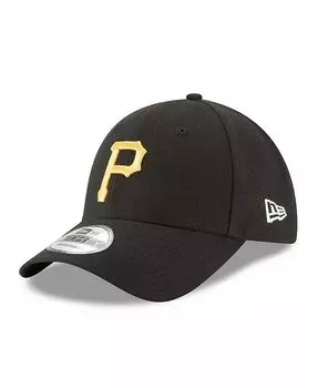Мужская черная регулируемая кепка Pittsburgh Pirates Team League 9FORTY New Era, черный