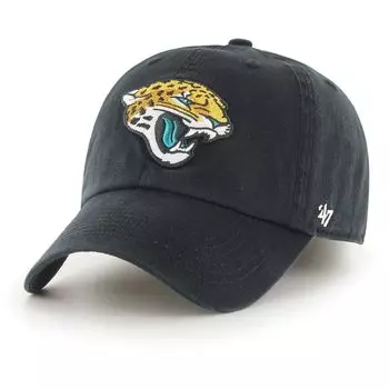 Мужская черная регулируемая кепка с логотипом франшизы Jacksonville Jaguar '47