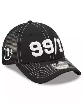 Мужская черная регулируемая кепка TRACKHOUSE RACING 99/1 9FORTY Snapback Trucker New Era, черный