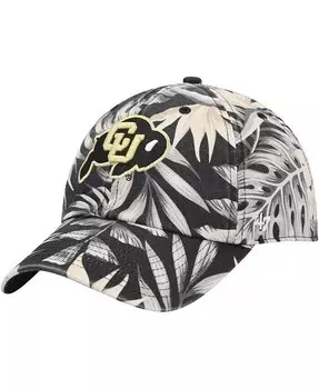 Мужская черная регулируемая шапка Colorado Buffaloes Tropicalia Clean Up '47 Brand, черный