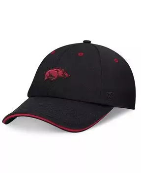 Мужская черная регулируемая шляпа Arkansas Razorbacks Release Top Of The World, черный