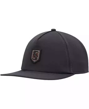 Мужская черная регулируемая шляпа Honorable Quiksilver, черный