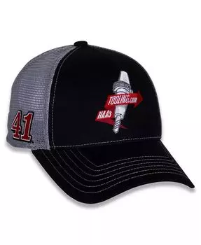 Мужская черная регулируемая шляпа Ryan Preece Haas Tooling Team Sponsor Stewart-Haas Racing Team Collection, черный