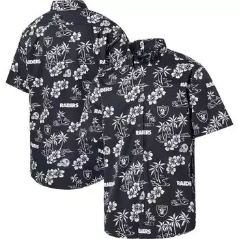 Мужская черная рубашка на пуговицах Reyn Spooner Las Vegas Raiders Kekai