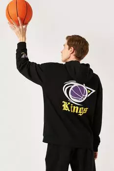 Мужская черная толстовка Koton, черный