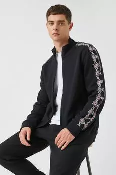 Мужская черная толстовка Koton, черный