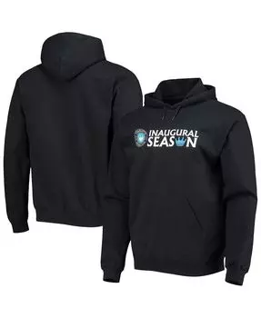 Мужская черная толстовка с капюшоном charlotte fc inaugural season pullover 500 Level, черный