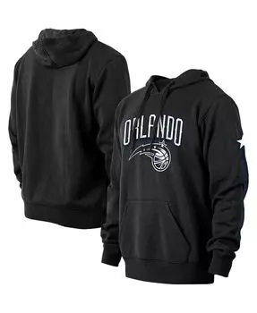 Мужская черная толстовка с капюшоном orlando magic 2022/23 city edition New Era, черный