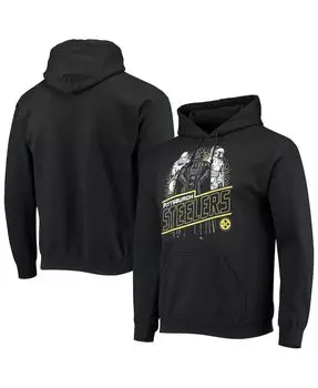 Мужская черная толстовка с капюшоном pittsburgh steelers star wars empire pullover Junk Food, черный