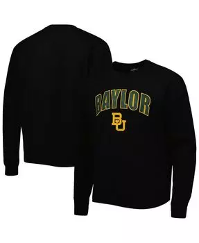 Мужская черная толстовка с логотипом baylor bears arch &amp; logo Colosseum, черный