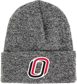 Мужская черная вязаная шапка League-Legacy Nebraska-Omaha Mavericks