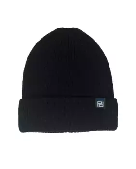 Мужская черная вязаная шапка Pertegaz, черный