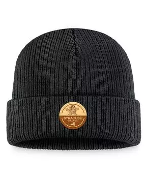 Мужская черная вязаная шапка Syracuse Orange Elijah с манжетами Top of the World
