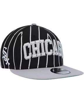 Мужская черно-серая кепка Chicago White Sox City Arch 9FIFTY Snapback New Era