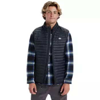 Мужская чешуйчатая куртка Quiksilver, чёрный