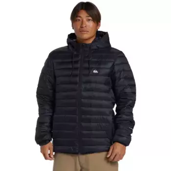 Мужская чешуйчатая куртка Quiksilver, чёрный