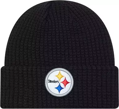 Мужская цветная вязаная шапка-бини New Era Pittsburgh Steelers Prime Team