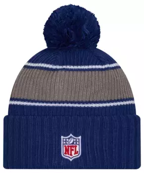 Мужская цветная вязаная шапка New Era Indianapolis Colts Sideline Sport Team